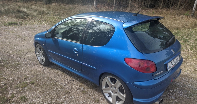 Peugeot 206 cena 22000 przebieg: 192000, rok produkcji 2003 z Miłakowo małe 92